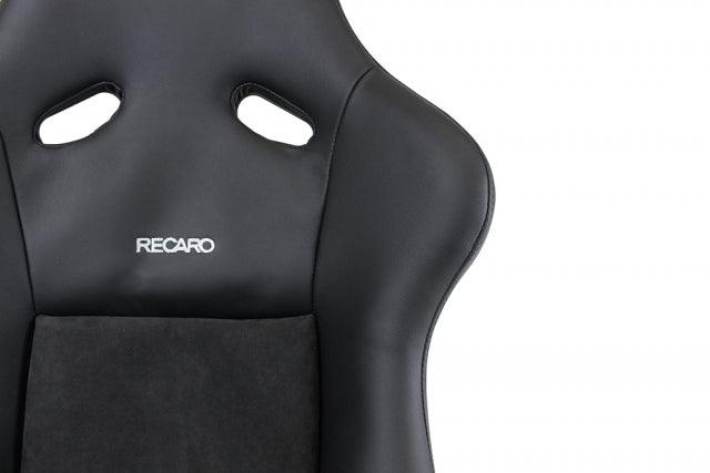 Recaro Pole Position N.G. Seat - Black Leather/Grey Suede - Attacking the Clock Racing