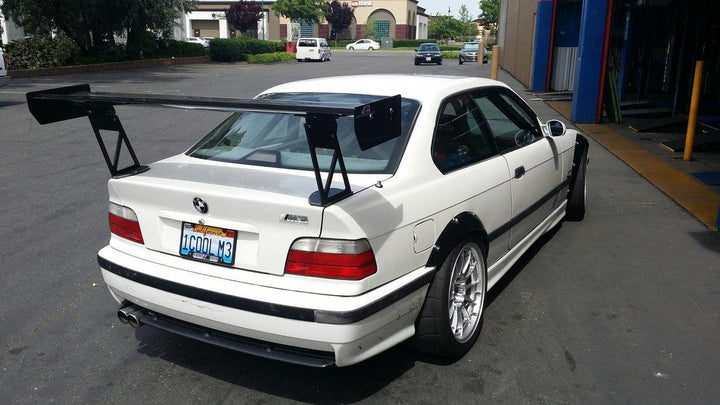 APR Performance GT-250 BMW E36 Spec 61" Carbon Fiber Wing - Attacking the Clock Racing