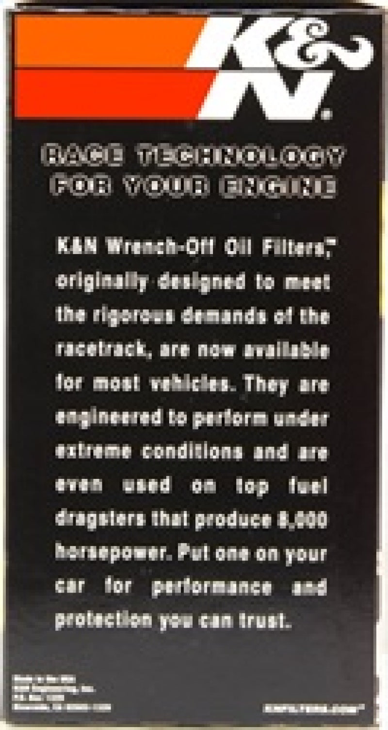 K&N Oil Filter 6001