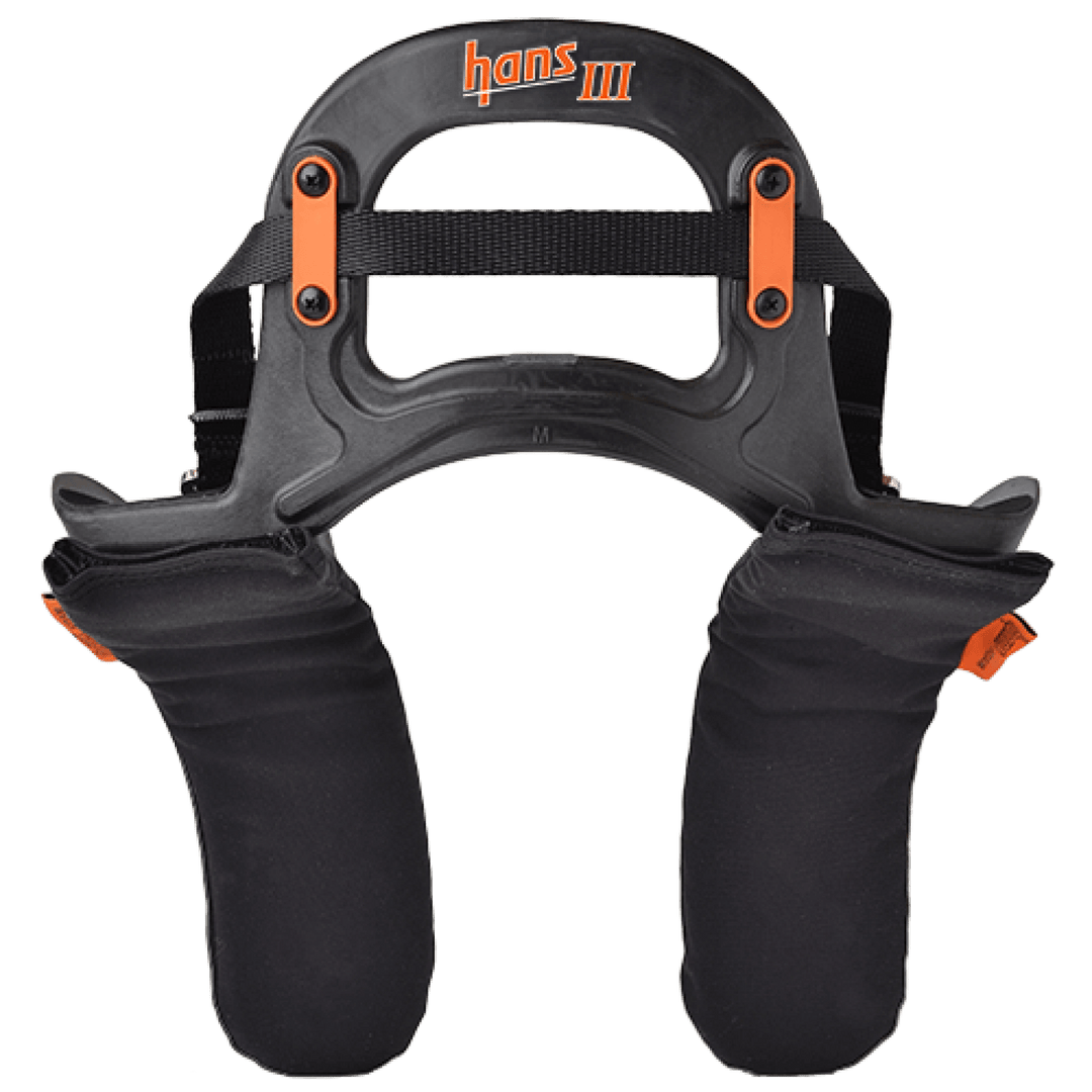 HANS III Device Head & Neck Restraint Quick Click Large 20 Degrees SFI - Attacking the Clock Racing