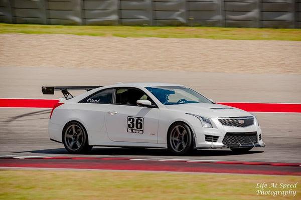 APR Performance GT-250 Cadillac ATS-V Spec 61" Adjustable Carbon Fiber Wing - Attacking the Clock Racing