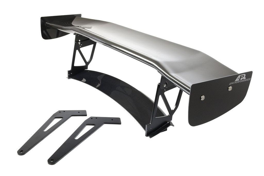 APR Performance GTC-500 Audi R8 71" Spec Carbon Wing W/ Carbon Active Spoiler Replacement - Attacking the Clock Racing