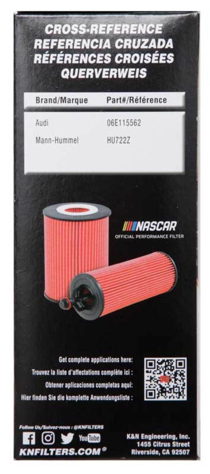 K&N Oil Filter 715