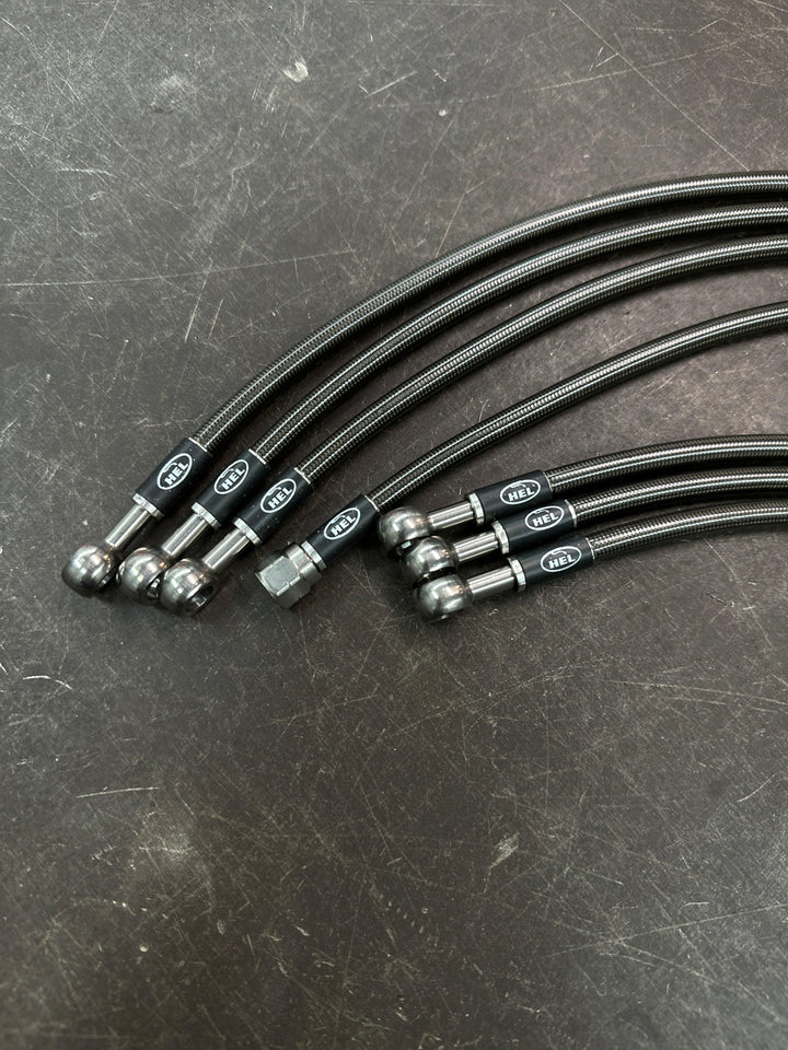 HEL Braided Fuel Injector Lines for Porsche 911 SC - Attacking the Clock Racing