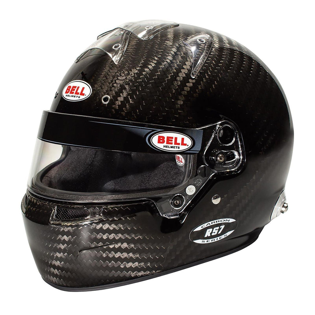 Bell RS7 Carbon No Duckbill Helmet 61 cm - Attacking the Clock Racing