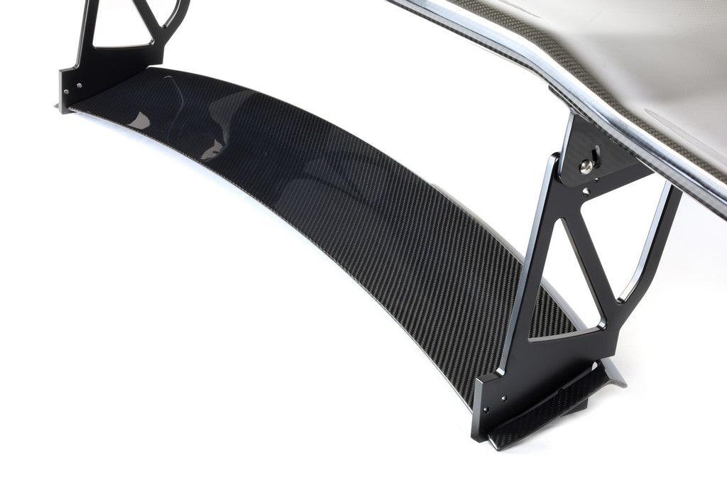 APR Performance GTC-500 Audi R8 71" Spec Carbon Wing W/ Carbon Active Spoiler Replacement - Attacking the Clock Racing