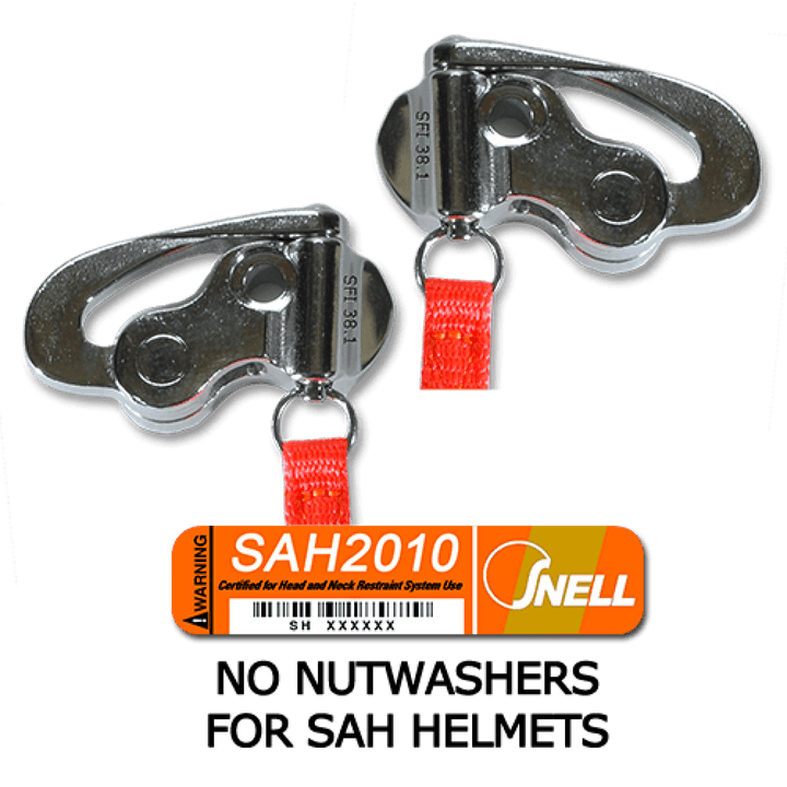 HANS Quick Click Anchor Attachment for SAH Helmets - Attacking the Clock Racing