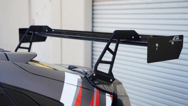 APR Performance GT-250 Honda Civic Type R FK8 67" Spec Adjustable Carbon Fiber Wing - Swan Neck - Attacking the Clock Racing