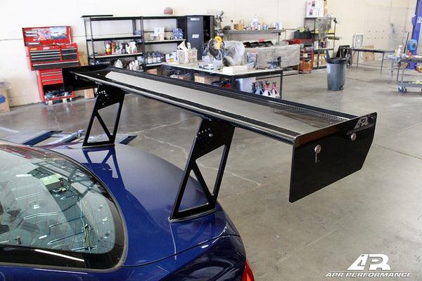 APR Performance GT-250 BMW E90 Spec 61" Carbon Fiber Wing - Attacking the Clock Racing