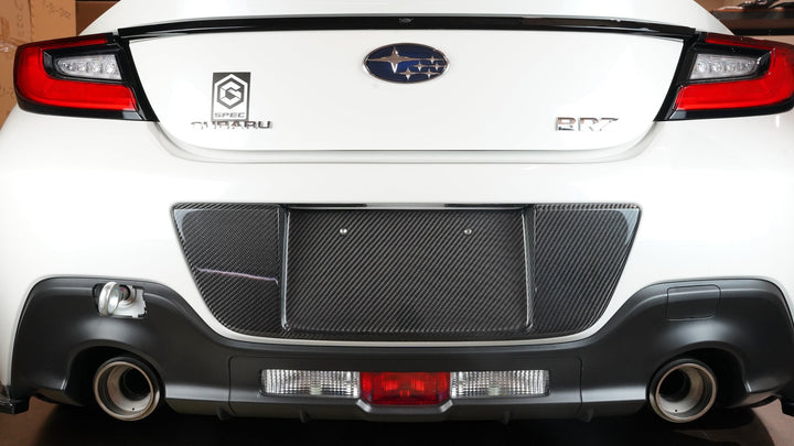 Toyota GR86/ Subaru BRZ Carbon Fiber License Plate Frame 2022-2024