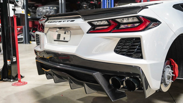 Chevrolet Corvette C8 Rear Spoiler Delete 2020-UP