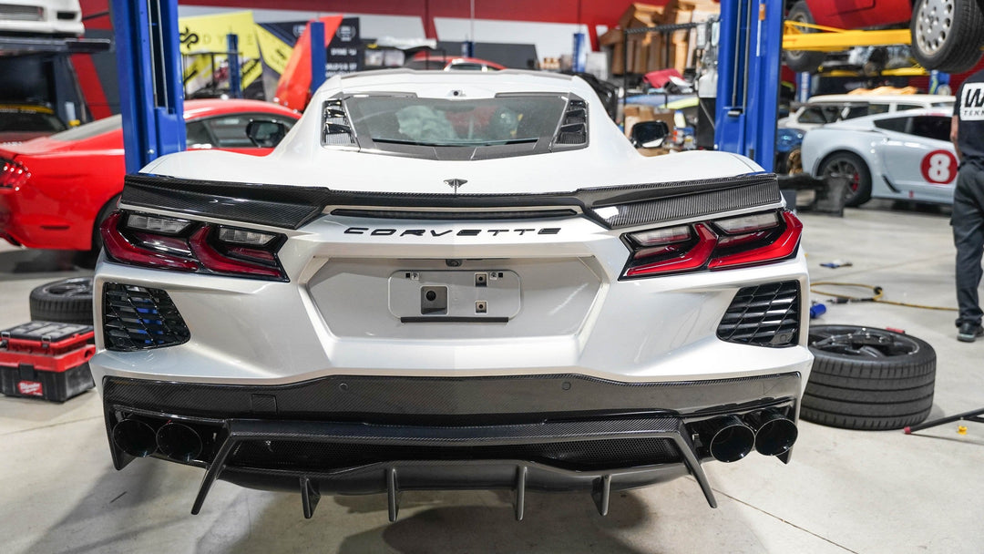 Chevrolet Corvette C8 Rear Spoiler Delete 2020-UP