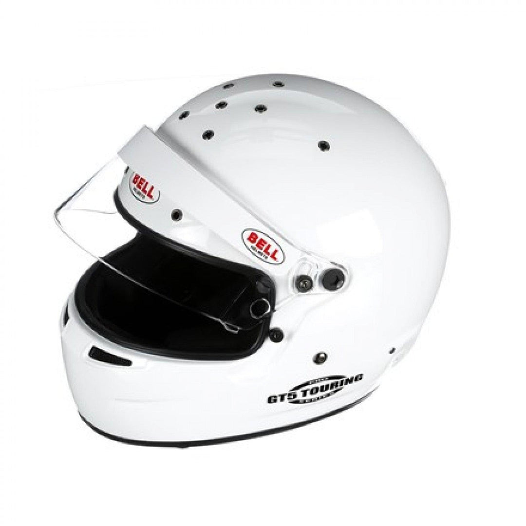 Bell GT5 Touring Helmet XL White 61-61 + - Attacking the Clock Racing