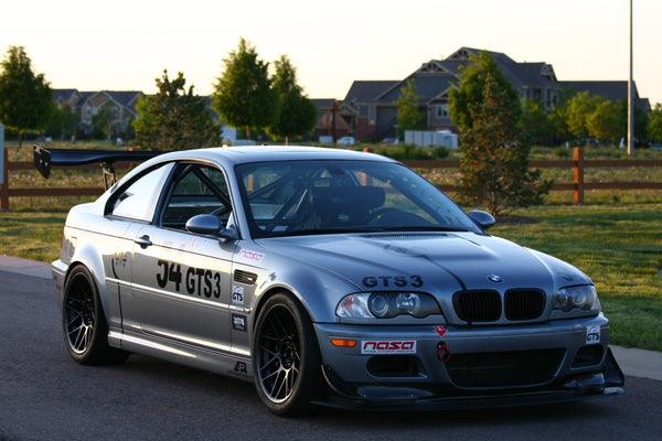 BMW E46 3-Series / M3 GTC-300 Adjustable Wing 2001-2006 - Attacking the Clock Racing