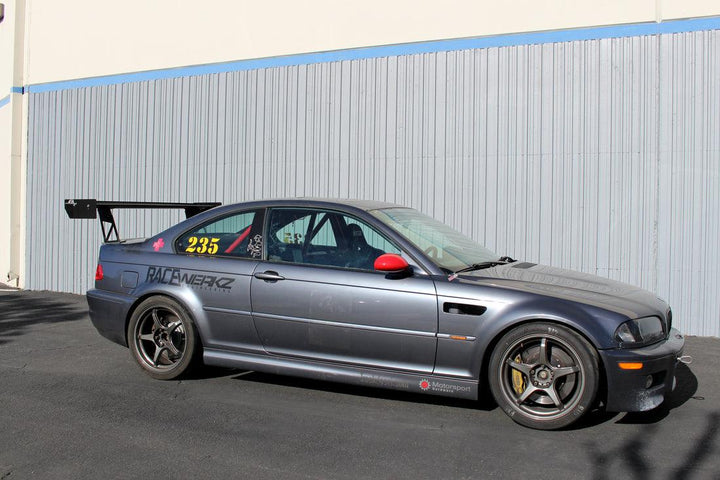 APR Performance GT-250 BMW E46 Spec 61" Carbon Fiber Wing - Attacking the Clock Racing