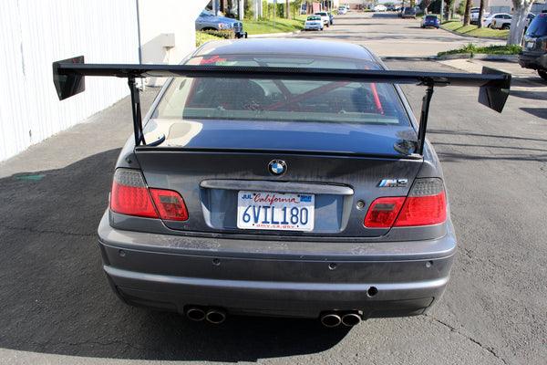 APR Performance GT-250 BMW E46 Spec 67" Carbon Fiber Wing - Attacking the Clock Racing