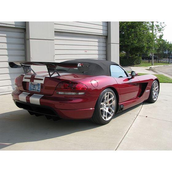 APR Performance GTC-500 Dodge Viper Convertible Spec Adjustable Carbon Fiber Wing - Attacking the Clock Racing