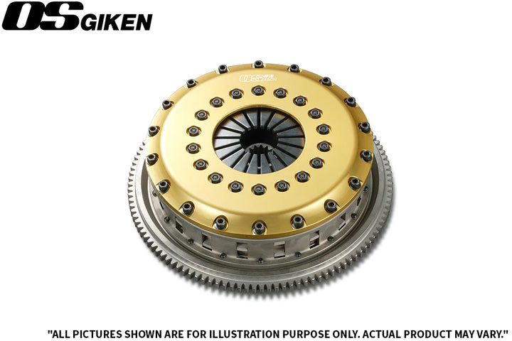 OS Giken Toyota CELICA / MR-2 0 R Series Dampened Twin Plate w/Floating Center Hub Clutch