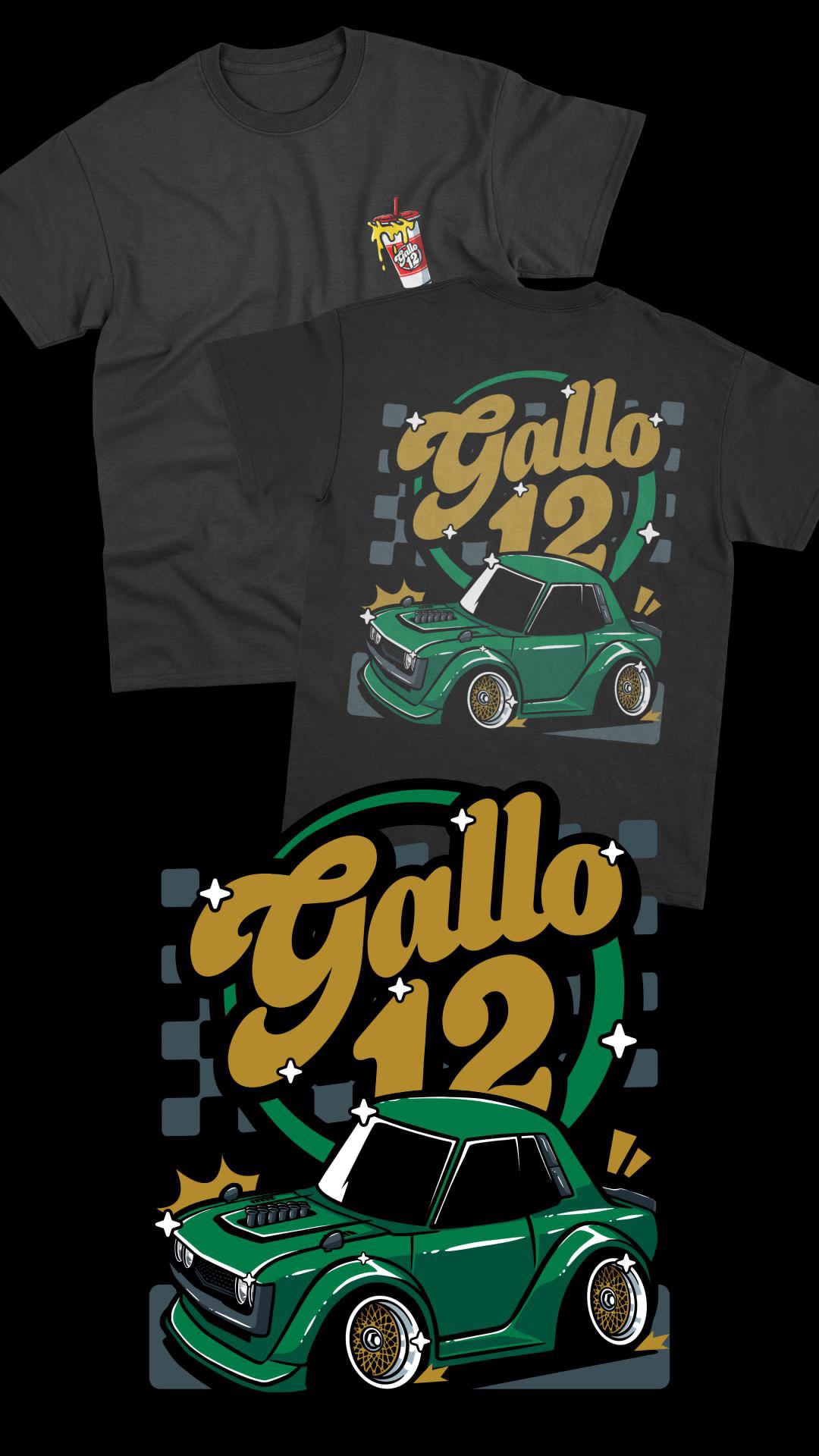 “Gallo 12” Celica Tee