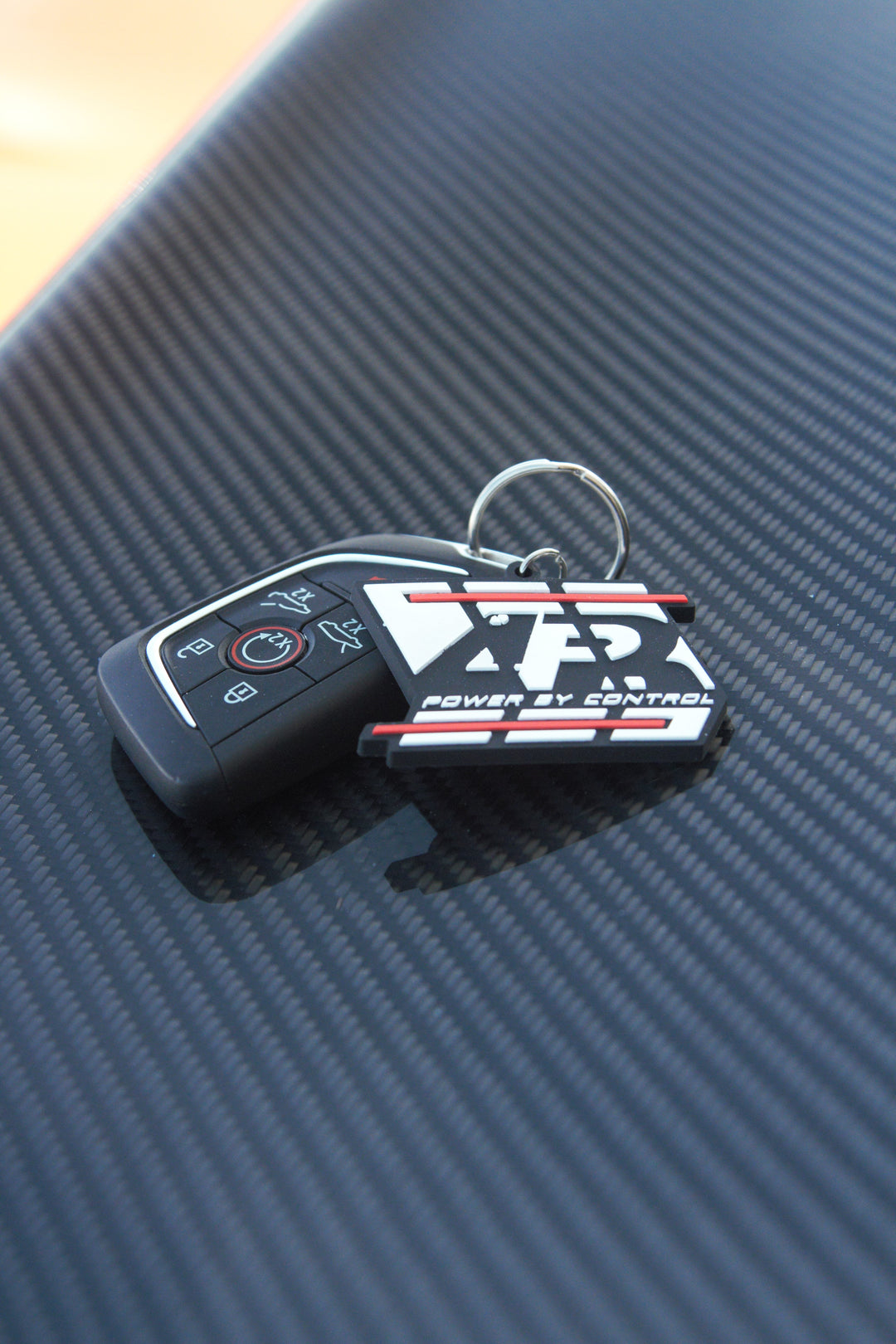 APR Performance Rumble Strip Keychain