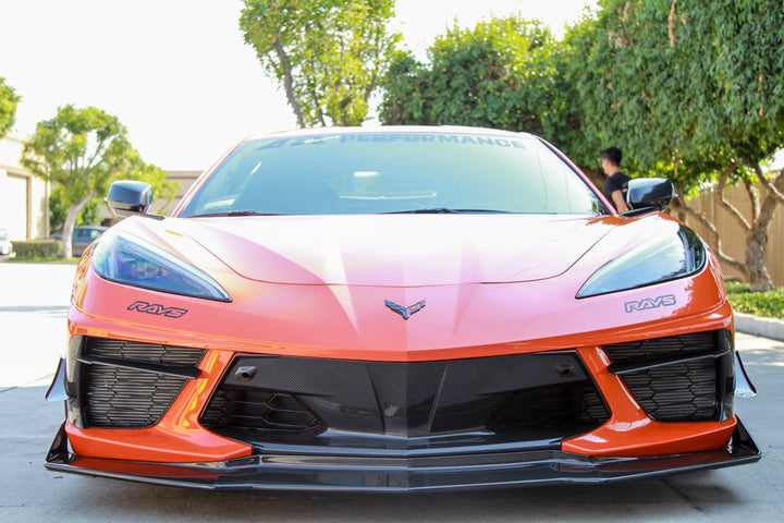 Chevrolet Corvette C8 Front Bumper Center Bezels 2020-UP