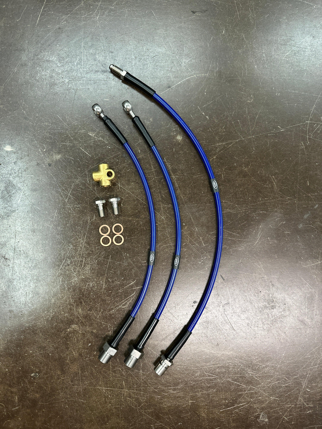 HEL Performance Braided Brake Lines for 1989 Chevy S10 2WD - Attacking the Clock Racing