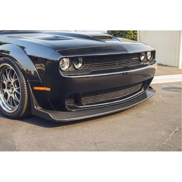 Dodge Challenger Hellcat Front Air Dam / Lip 2015-2023 - Attacking the Clock Racing