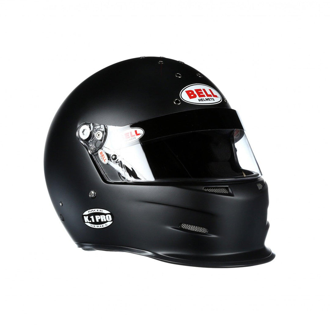 Bell K1 Pro Matte Black Helmet Size Large - Attacking the Clock Racing