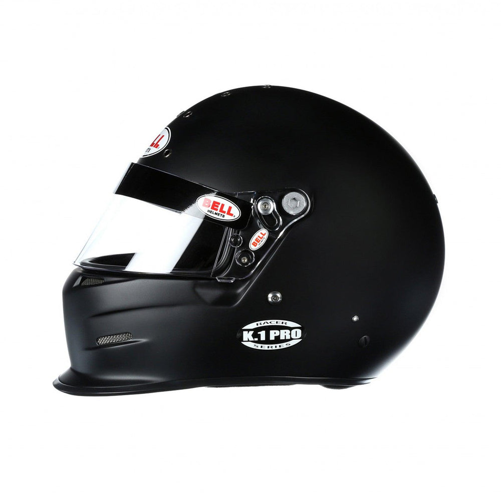 Bell K1 Pro Matte Black Helmet Size Medium - Attacking the Clock Racing