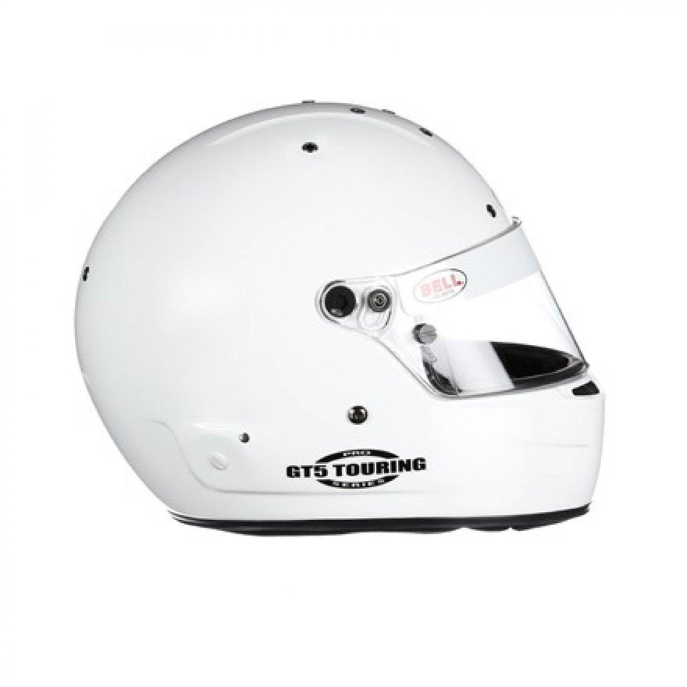 Bell GT5 Touring Helmet XL White 61-61 + - Attacking the Clock Racing