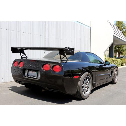 APR Performance GT-250 Corvette C5 Spec 67" Adjustable Carbon Fiber Adjustable Wing - Attacking the Clock Racing