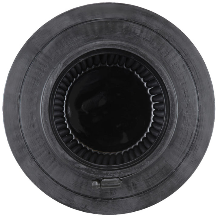 K&N Universal Rubber Filter-Round Tapered 4.5in Flange ID x 8in Base OD x 6.625in Top OD x 8in H