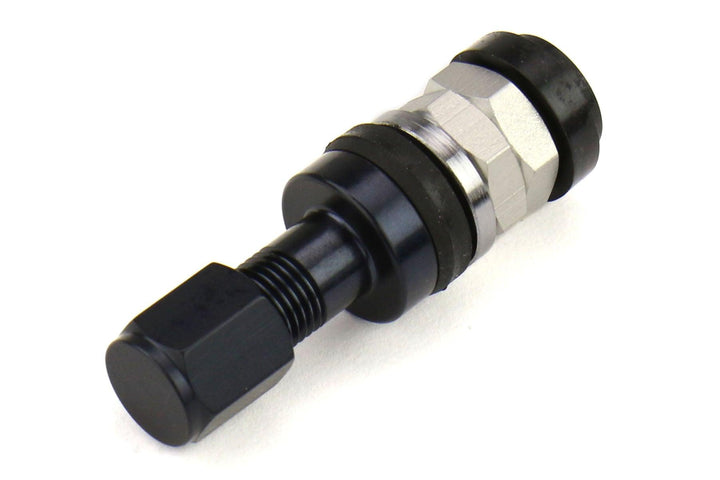 Enkei RPF1 Black Valve Stem (1 stem) - Attacking the Clock Racing