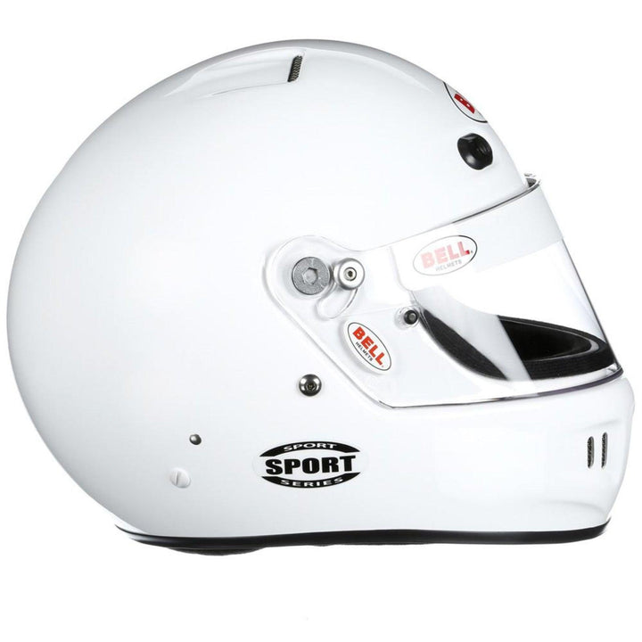 Bell K1 Sport White Helmet 2X Small (54-55) - Attacking the Clock Racing