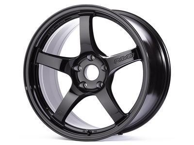 Wheel and Tire Pkg – 4x 18x9.5 Gram Lights 57CR Gloss Black + 255/35/18 Toyo Proxes Sport Tires - Attacking the Clock Racing