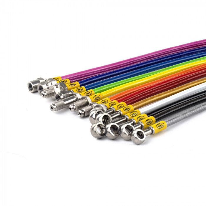 HEL Braided Brake Lines for Audi A4 B8 All Models exc. RS4 (2008-) - Attacking the Clock Racing