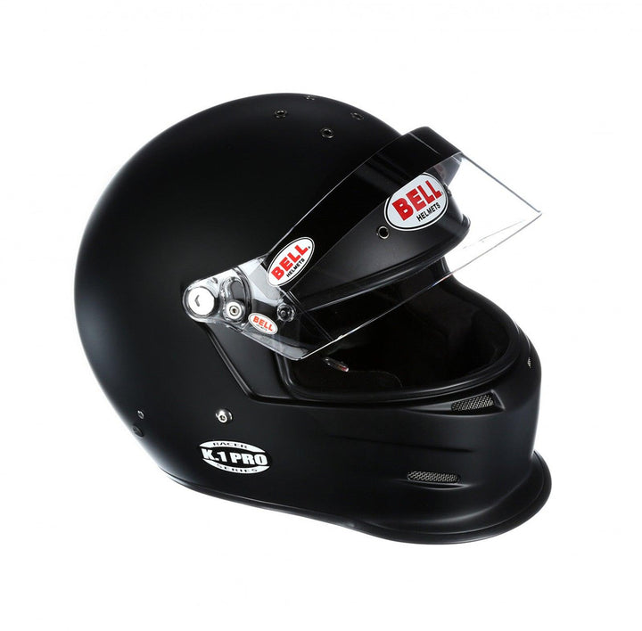 Bell K1 Pro Matte Black Helmet Size X Small - Attacking the Clock Racing