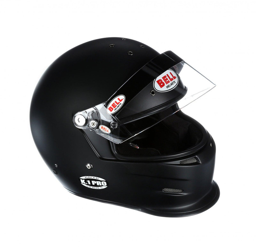 Bell K1 Pro Matte Black Helmet Size Large - Attacking the Clock Racing