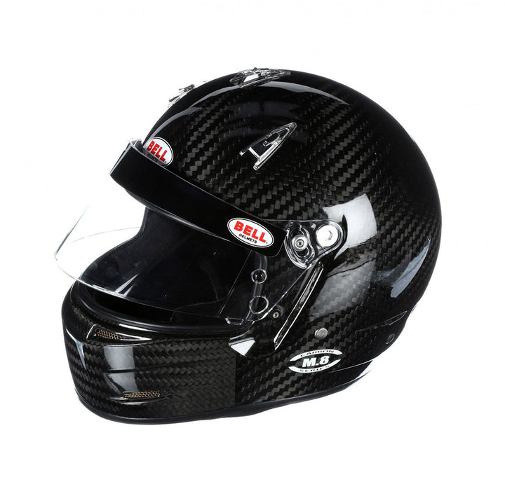 Bell M8 Carbon Racing Helmet Size Extra Large 7 3/8+ - Attacking the Clock Racing