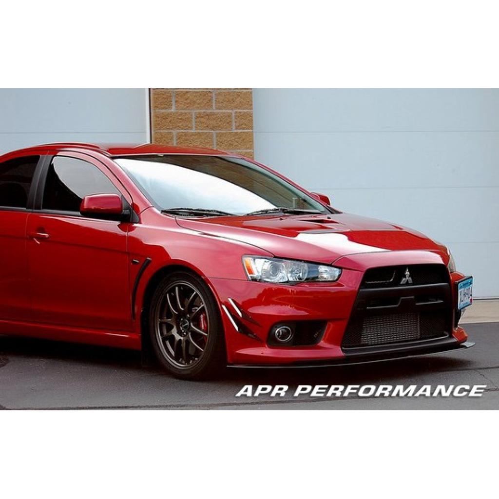 Mitsubishi Evolution X Stock Bumper Front Wind Splitter 2008-2016