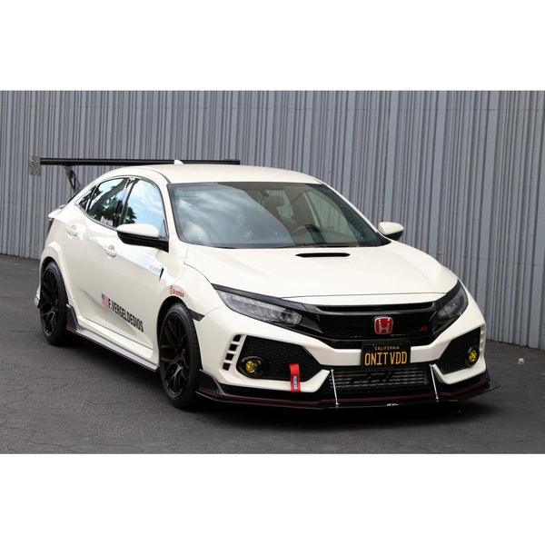 APR Performance GT-250 Honda Civic Type R Spec Adjustable Carbon Fiber Wing (2017) - Attacking the Clock Racing