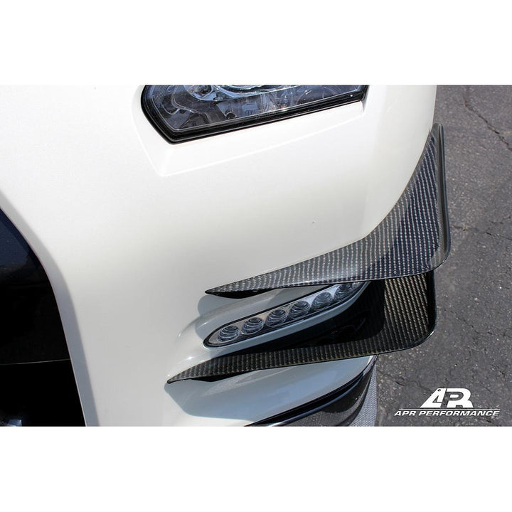 Nissan GTR R35 Front Bumper Canards 2012-2016