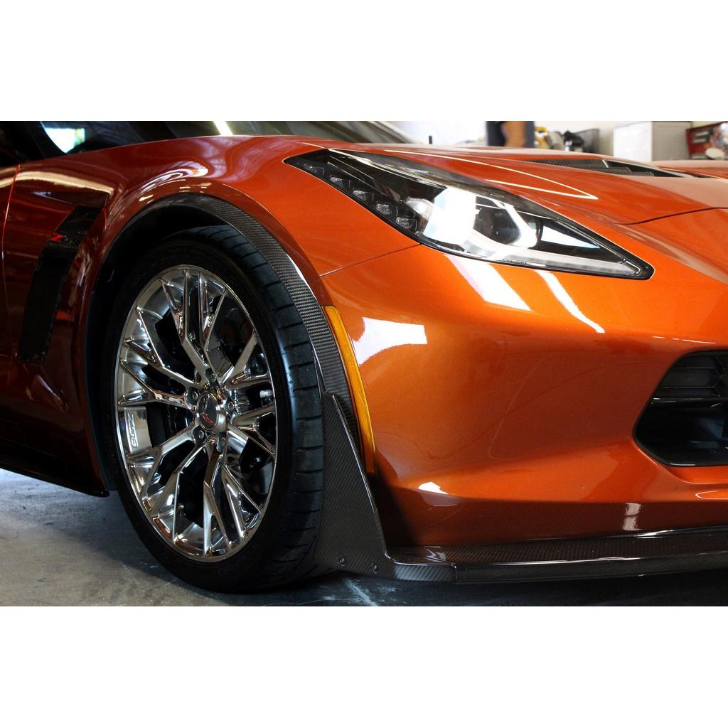 Chevrolet Corvette C7 Z06 Fender Wheel Arch Moldings 2015 - 2019