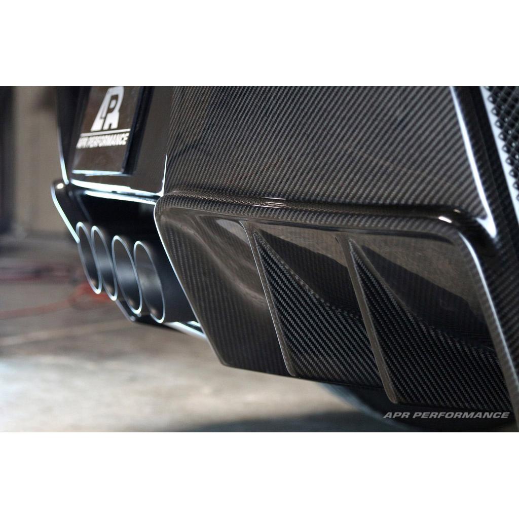 APR Performance Chevrolet Corvette C7 Z06 Rear Diffuser 2014-2019  Version 2