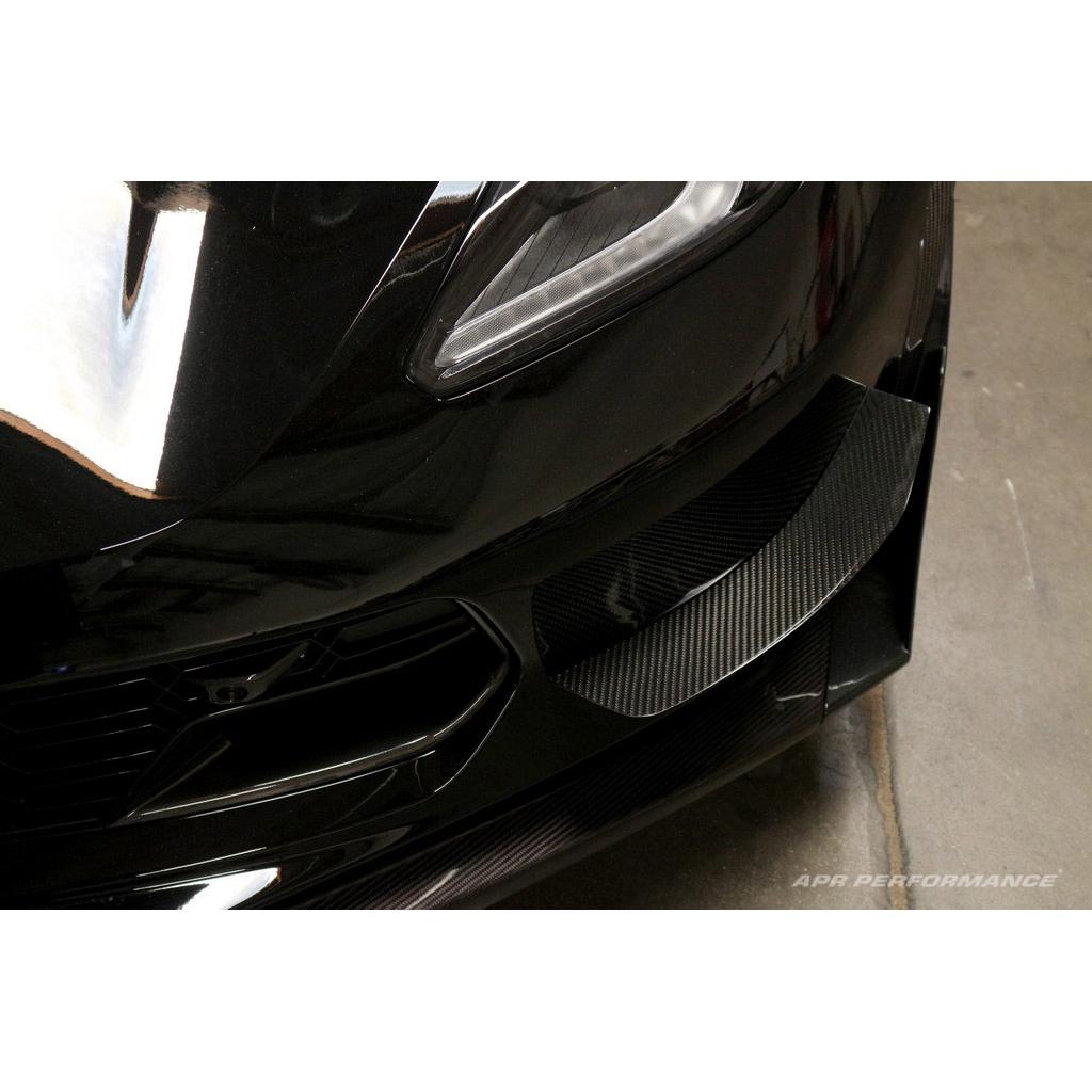 Chevrolet Corvette C7 / C7 Z06 Front Bumper Race Canards 2014-2019