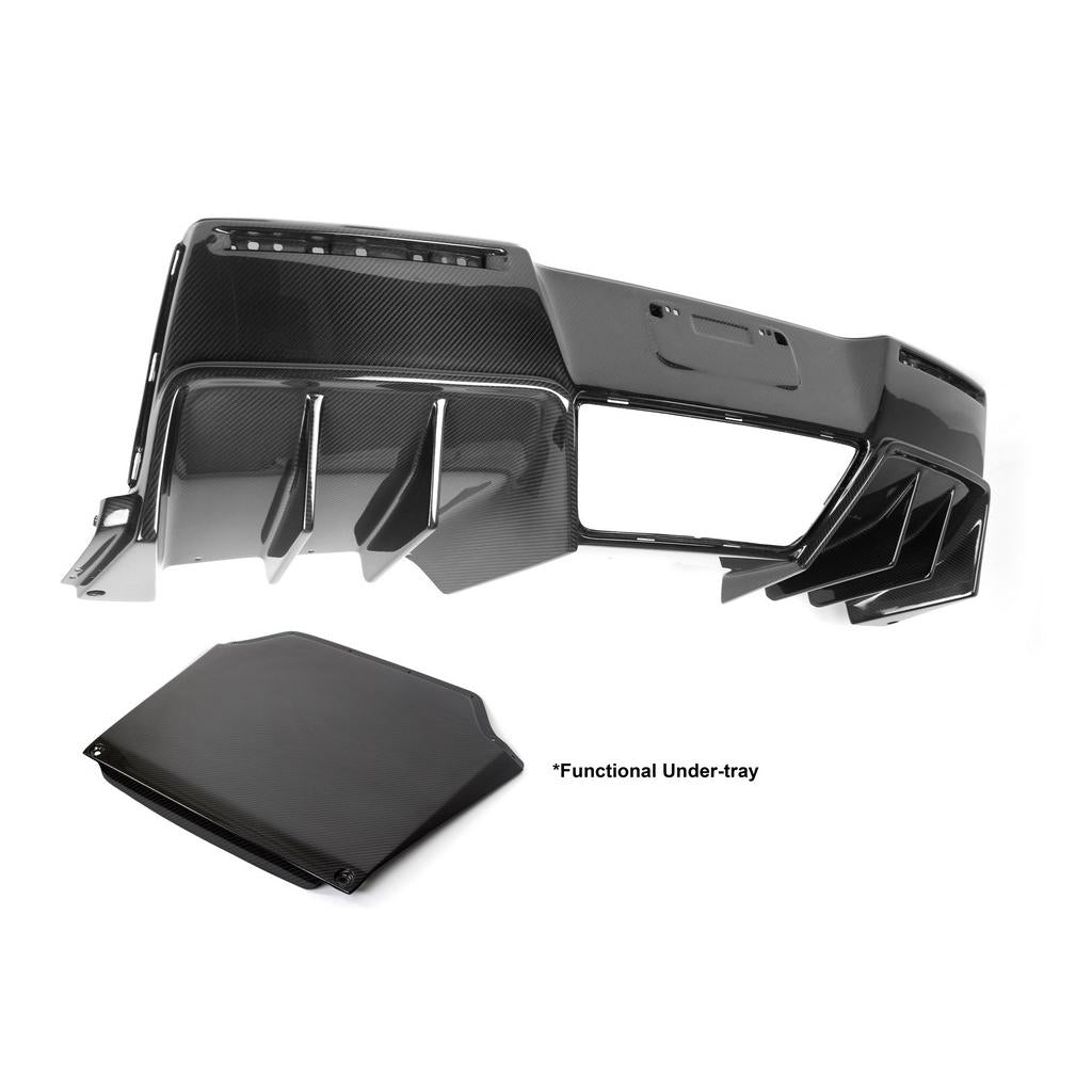 APR Performance Chevrolet Corvette C7 Z06 Rear Diffuser 2014-2019  Version 2