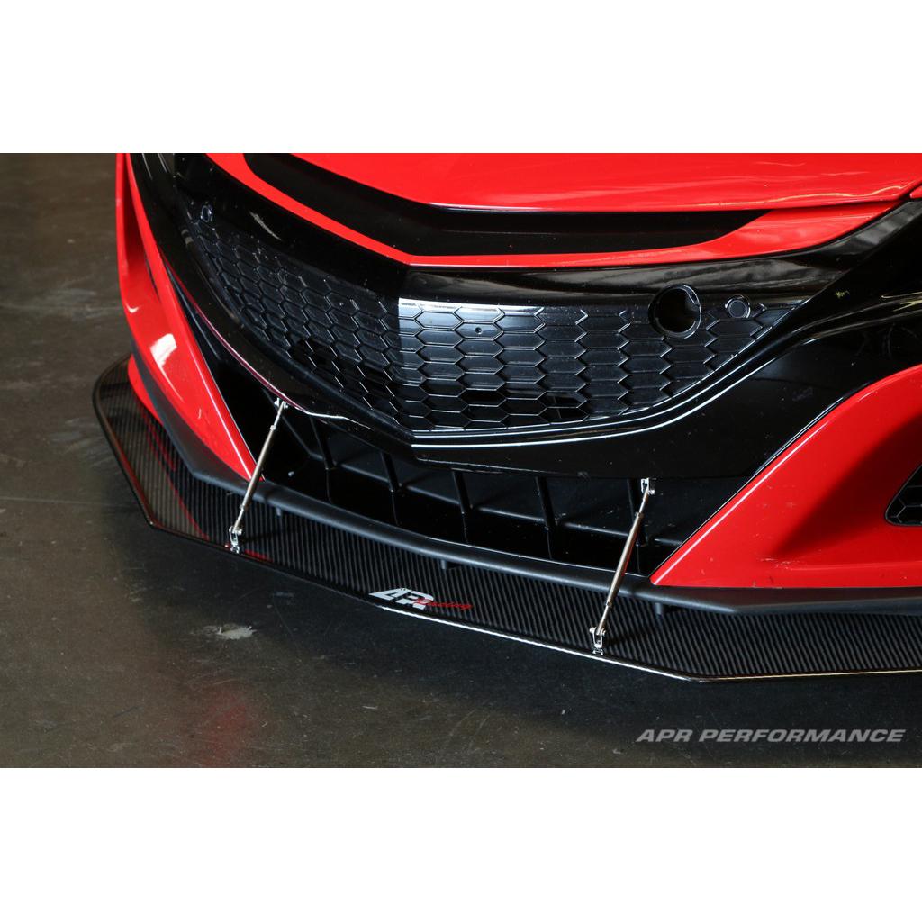 Stock Bumper Front Wind Splitter Acura NSX  2016 - 2022