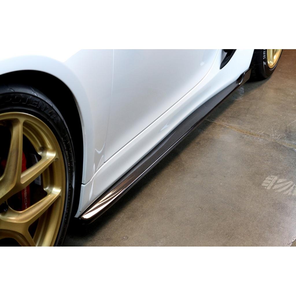 Porsche 981 Cayman GT4 Side Rocker Extensions/ Side Skirt 2015-2016