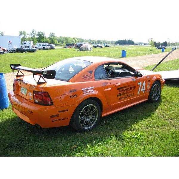 APR Performance GTC-200 Mustang SPEC Adjustable Carbon Fiber Wing - Attacking the Clock Racing