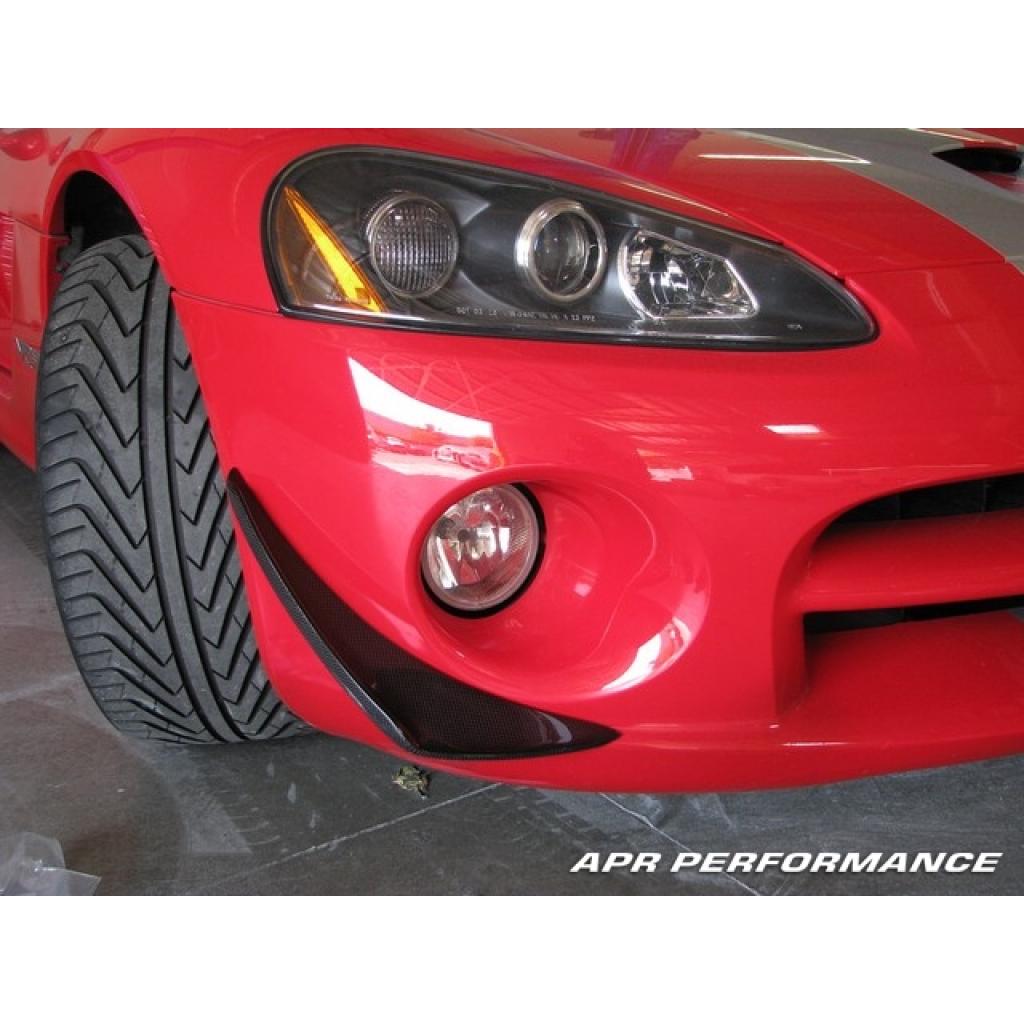 Dodge Viper SRT-10 Front Bumper Canards 2003-2010 (coupe / convertible)